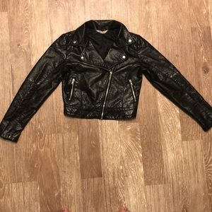 H&M faux Leather Jacket